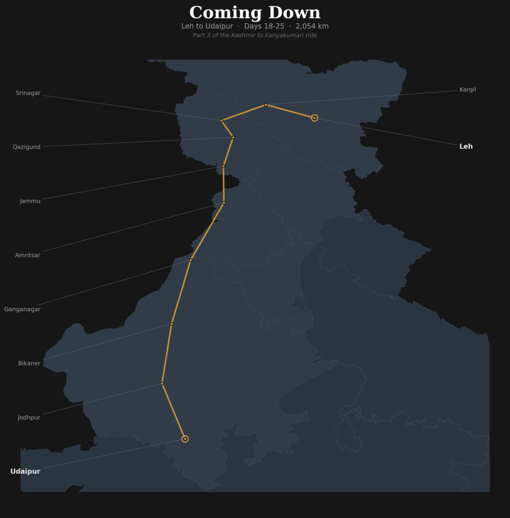 leg 3 route map